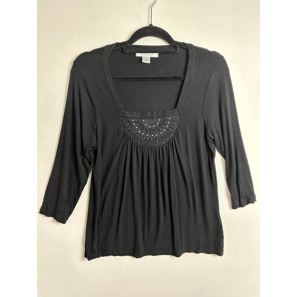 August Silk Women's Top Blouse Large